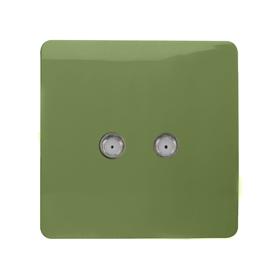Moss Green Wiring Accessories Trendi Decorative Screwless Moss Green Wiring Accessories Trendi Decorative Screwless